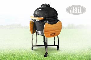  Керамический гриль Start Grill черный, 48 см
