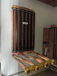  Теплообменник основной, аналог 87154065460А, совместим с 87154065460 Bosch & Buderus
