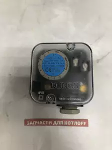  Датчик-реле давления воздуха (прессостат) Dungs LGW 10 A2 (арт. 107417) для котлов Bosch & Buderus