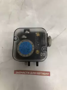  Датчик-реле давления воздуха (прессостат) Dungs LGW 10 A2 (арт. 107417) для котлов Bosch & Buderus