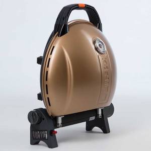  Газовый гриль O-GRILL 900MT bicolor black-gold + адаптер А