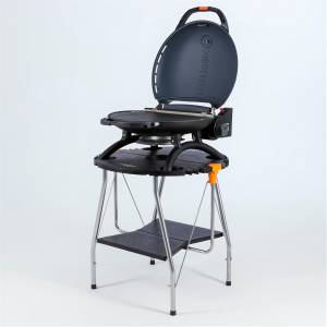  Газовый гриль O-GRILL 700T bicolor black-green + адаптер А